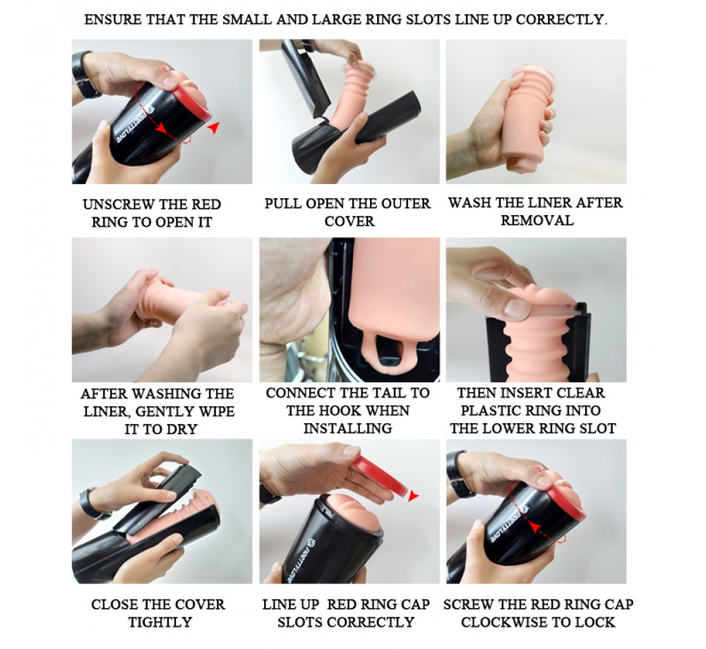 Мастурбатор-вагина автоматический Ozzy Мастурбатор-вагина автоматический Ozzy