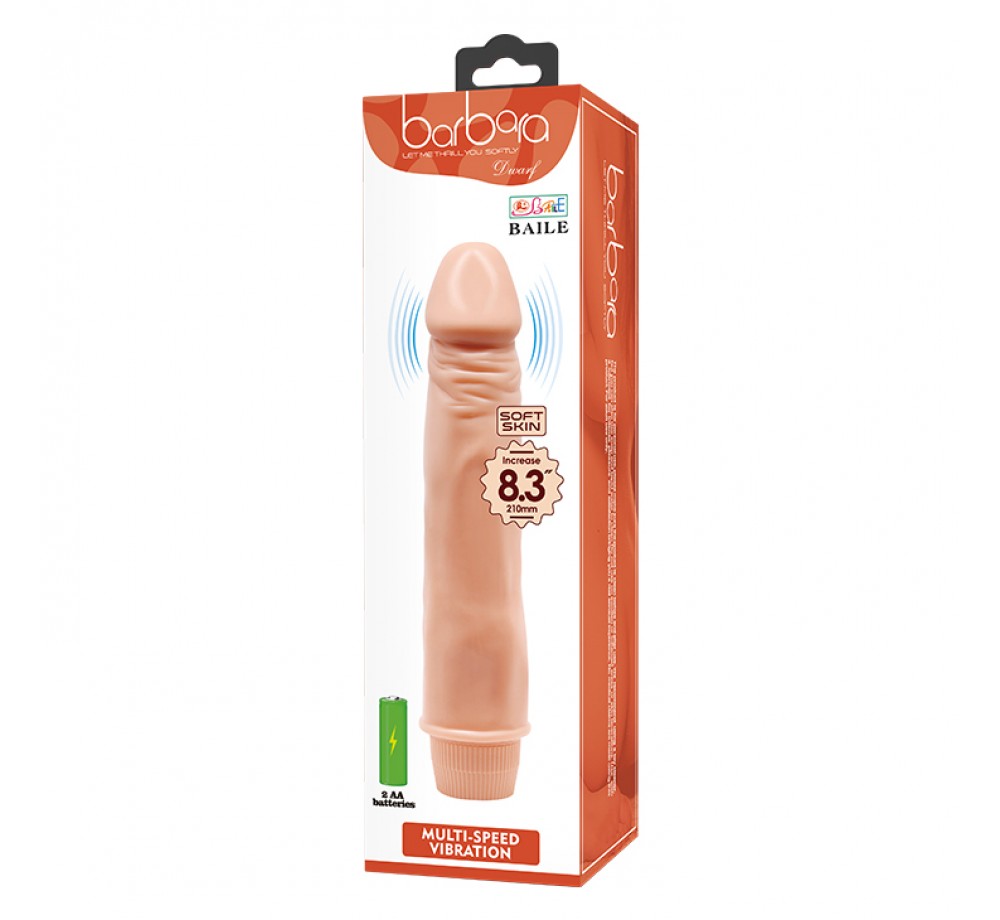 Вибратор Baile Barbara / BW-001050R (телесный) Вибратор Baile Barbara / BW-001050R (телесный)