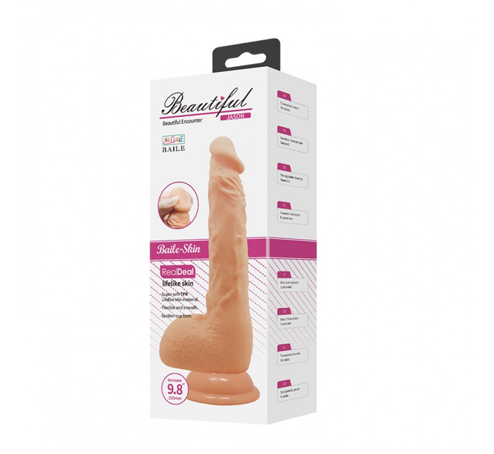 Фалоимитатор реалистик BW-008041NR Фалоимитатор реалистик BW-008041NR