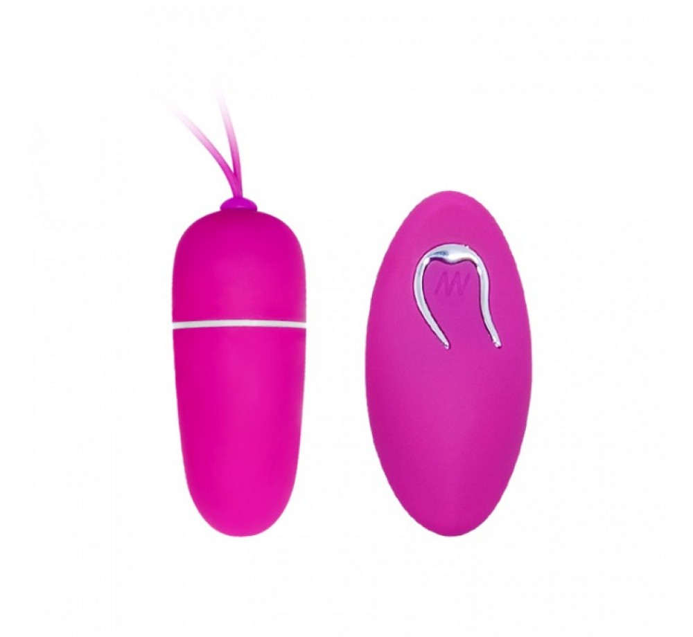 ВИБРОЯИЧКО BRADLEY, цвет фуксия, с ДУ, BI-014377w