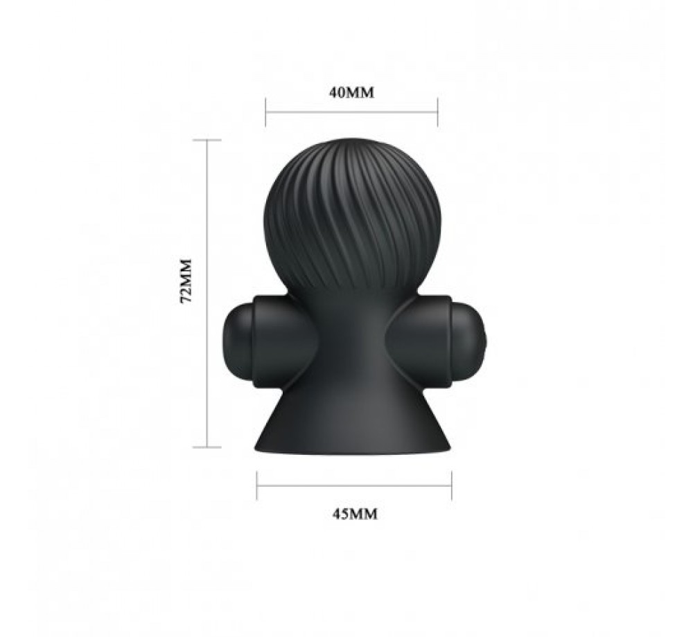 Вибропомпы для сосков черные - Артикул: BI-014545 Вибропомпы для сосков черные - Артикул: BI-014545