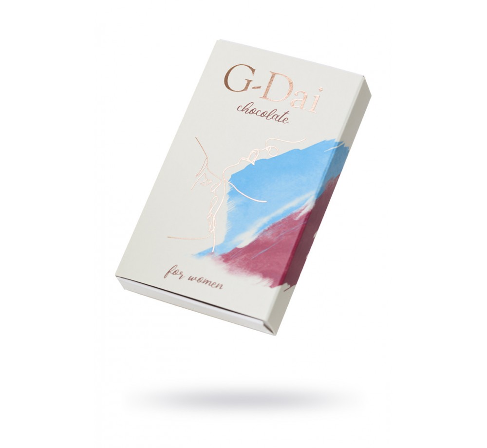 ШОКОЛАД ВОЗБУЖДАЮЩИЙ ДЛЯ ЖЕНЩИН G-DAI, 15 ГР ШОКОЛАД ВОЗБУЖДАЮЩИЙ ДЛЯ ЖЕНЩИН G-DAI, 15 ГР