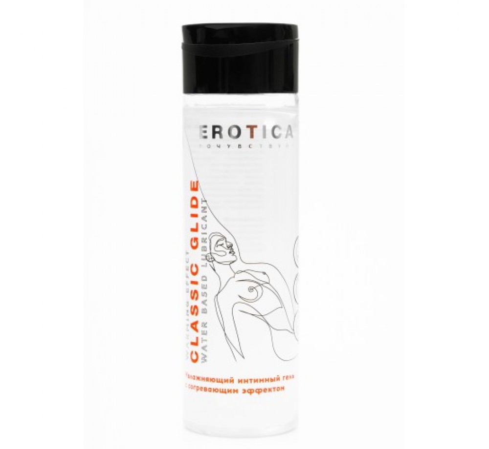 Согревающий интимный гель Миагра Erotica Classic Glide Warming Effect 200 мл