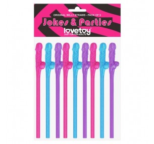 Трубочки разноцветные Original Pussy Straws