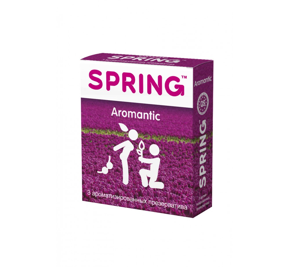 Презервативы SPRING AROMANTIC - ароматизированные, №3 ШТ