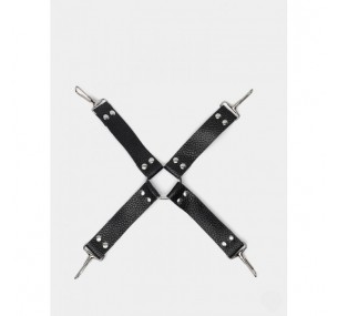 Бондажный БДСМ крест, цвет черный, 333-8 Бондажный БДСМ крест, цвет черный, 333-8