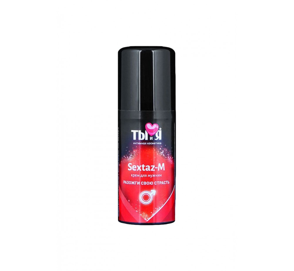 КРЕМ ВОЗБУЖДАЮЩИЙ ТЫ И Я "SEXTAZ-M" ДЛЯ МУЖЧИН, 20 Г