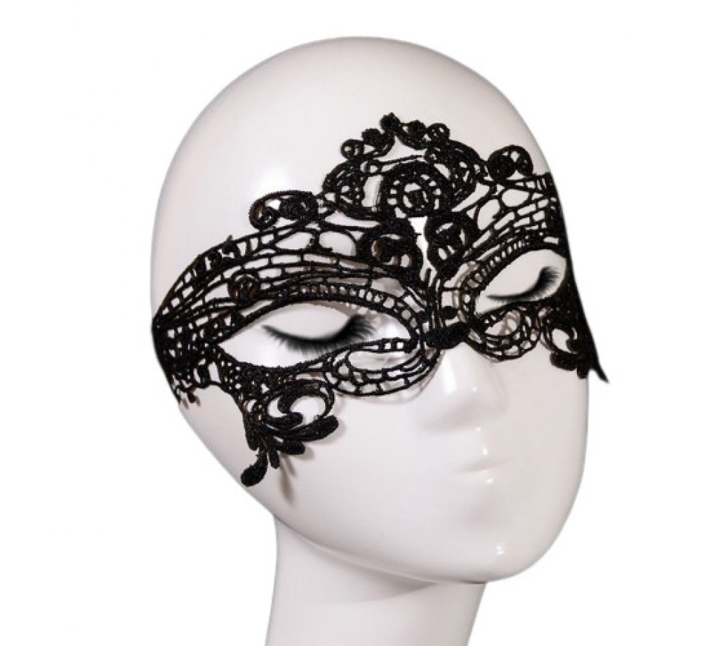 Маска ажурная,черная Маска ажурная,черная