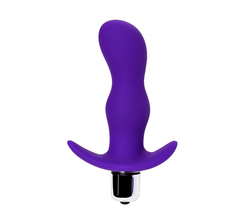 Анальная пробка с вибрацией A-Toys by TOYFA размера S, силикон, фиолетовая, 11,2 см Анальная пробка с вибрацией A-Toys by TOYFA размера S, силикон, фиолетовая, 11,2 см