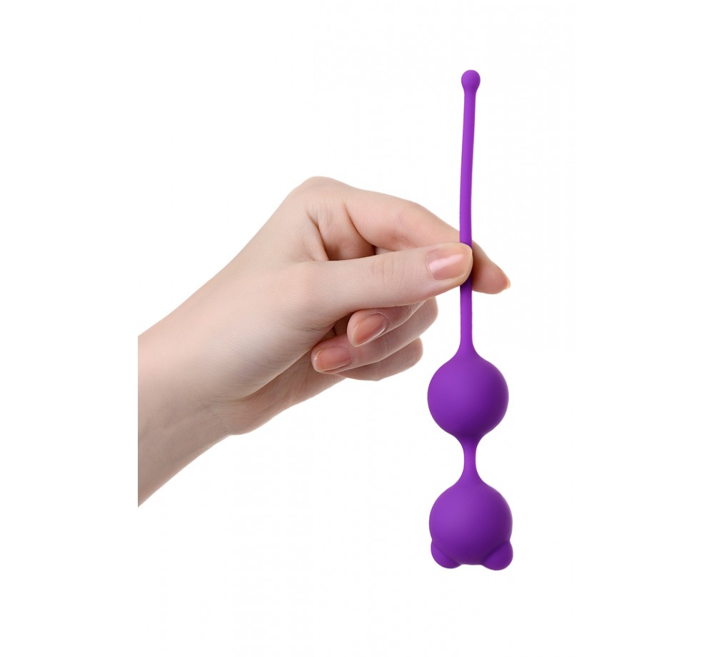 Вагинальные шарики A-Toys by TOYFA Meeko, силикон, фиолетовые, 16,4 см, Ø 2,7 см Вагинальные шарики A-Toys by TOYFA Meeko, силикон, фиолетовые, 16,4 см, Ø 2,7 см