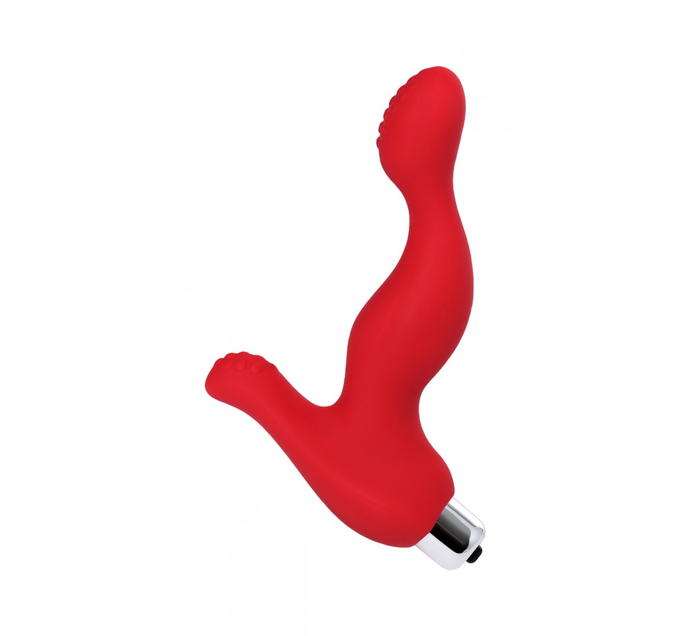 Вибростимулятор простаты ToDo by Toyfa Proman, силикон, красный, 12,5 см Вибростимулятор простаты ToDo by Toyfa Proman, силикон, красный, 12,5 см