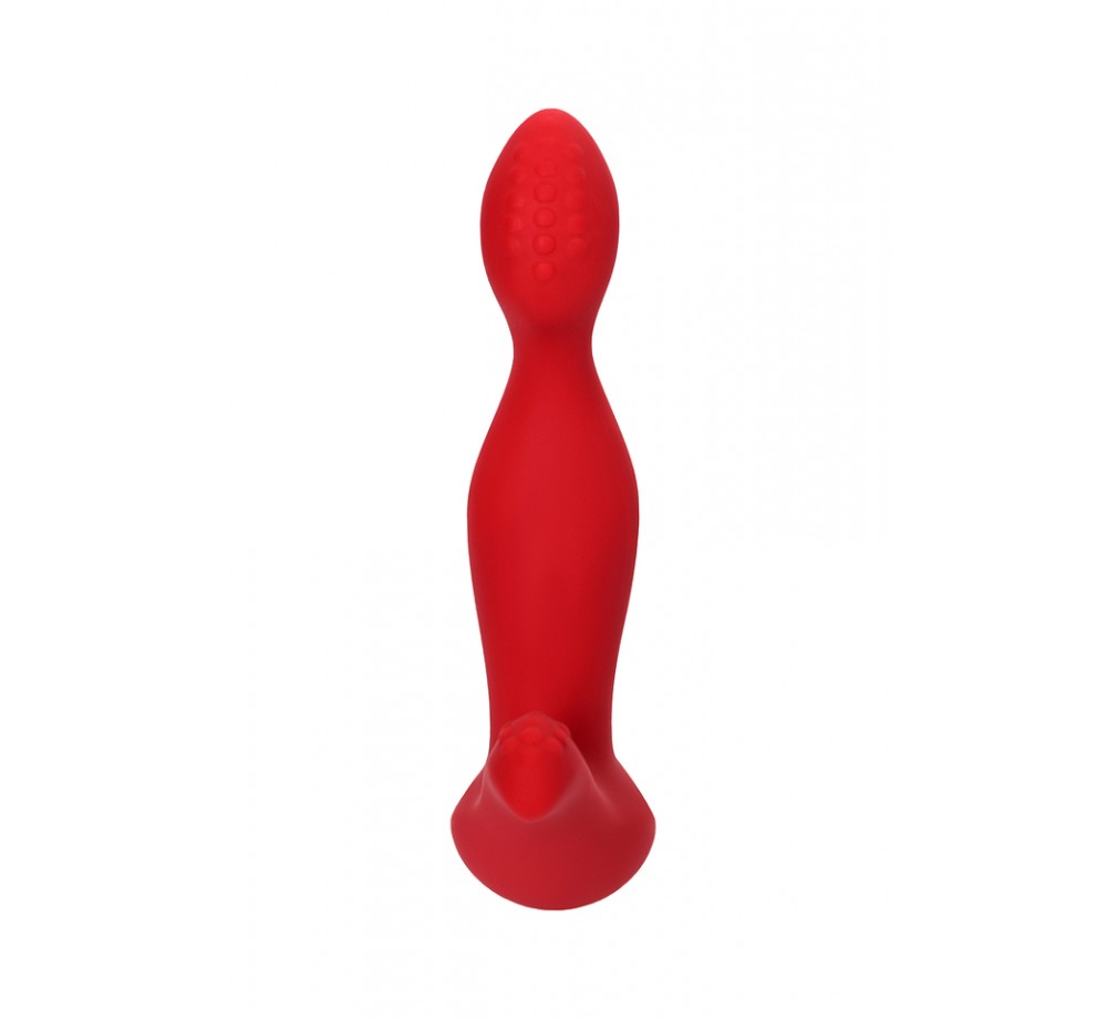 Вибростимулятор простаты ToDo by Toyfa Proman, силикон, красный, 12,5 см Вибростимулятор простаты ToDo by Toyfa Proman, силикон, красный, 12,5 см