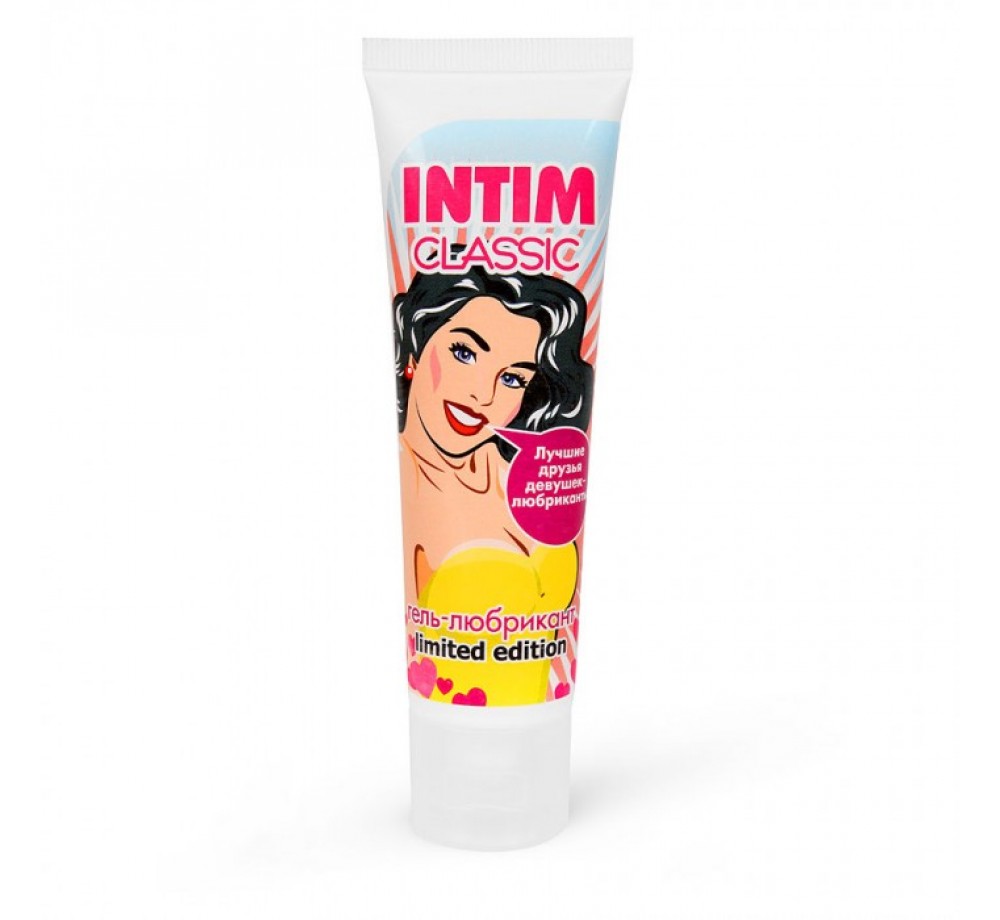 ГЕЛЬ - ЛУБРИКАНТ "INTIM CLASSIC" LIMITED EDITION туб пластиковый 50 г арт. 60003-1 ГЕЛЬ - ЛУБРИКАНТ "INTIM CLASSIC" LIMITED EDITION туб пластиковый 50 г арт. 60003-1
