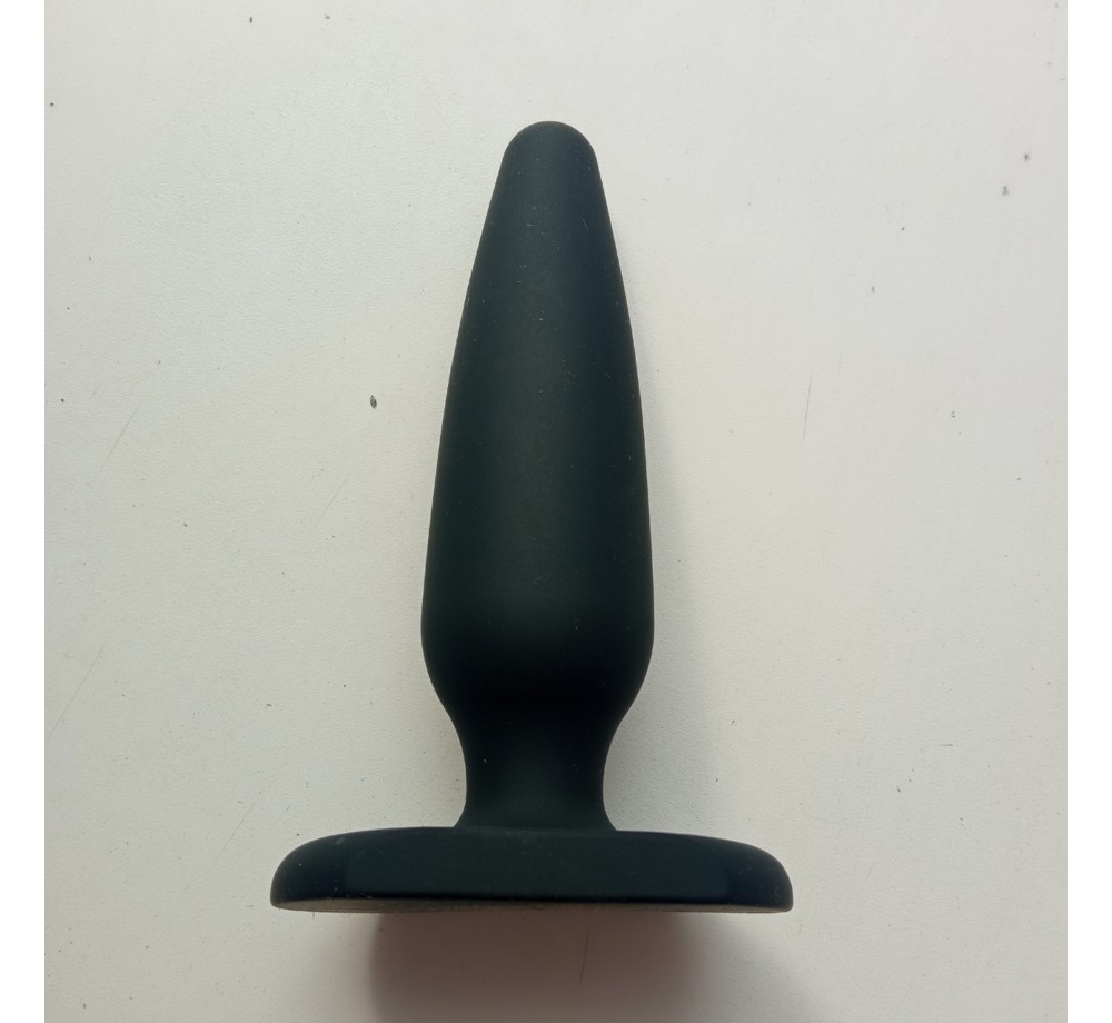 Анальная пробка, цвет черный, 14см Анальная пробка, цвет черный, 14см