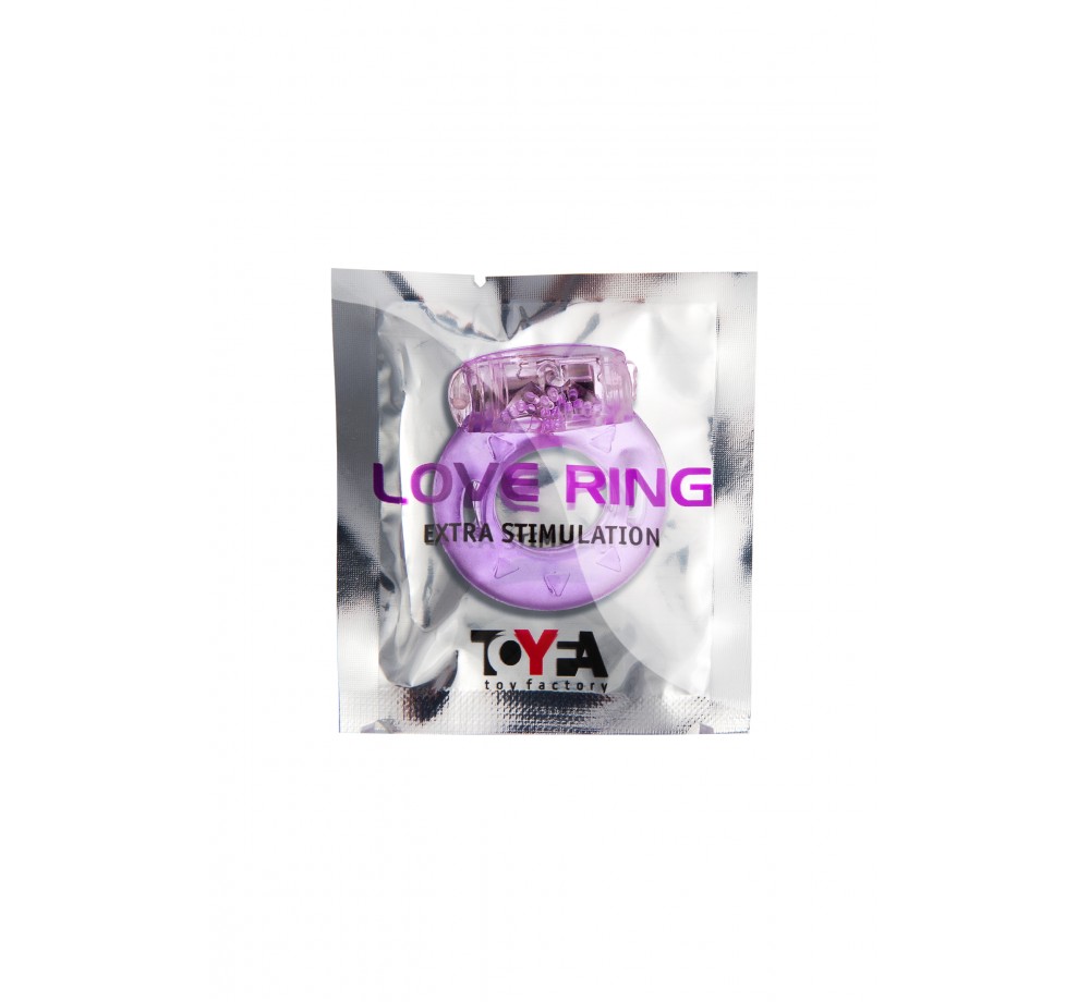 Виброкольцо TOYFA, TPE, фиолетовый Виброкольцо TOYFA, TPE, фиолетовый