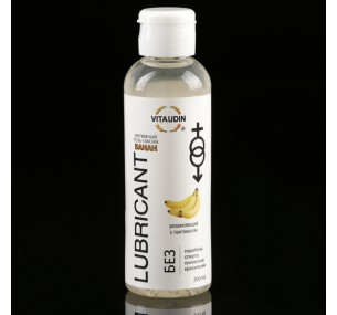 Интимный гель-смазка "Vita Udin" с ароматом банана (крышка флип-топ) 200 мл  Интимный гель-смазка "Vita Udin" с ароматом банана (крышка флип-топ) 200 мл