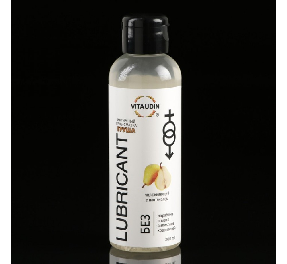 Интимный гель-смазка "Vita Udin" с ароматом груши (крышка флип-топ) 200 мл Интимный гель-смазка "Vita Udin" с ароматом груши (крышка флип-топ) 200 мл