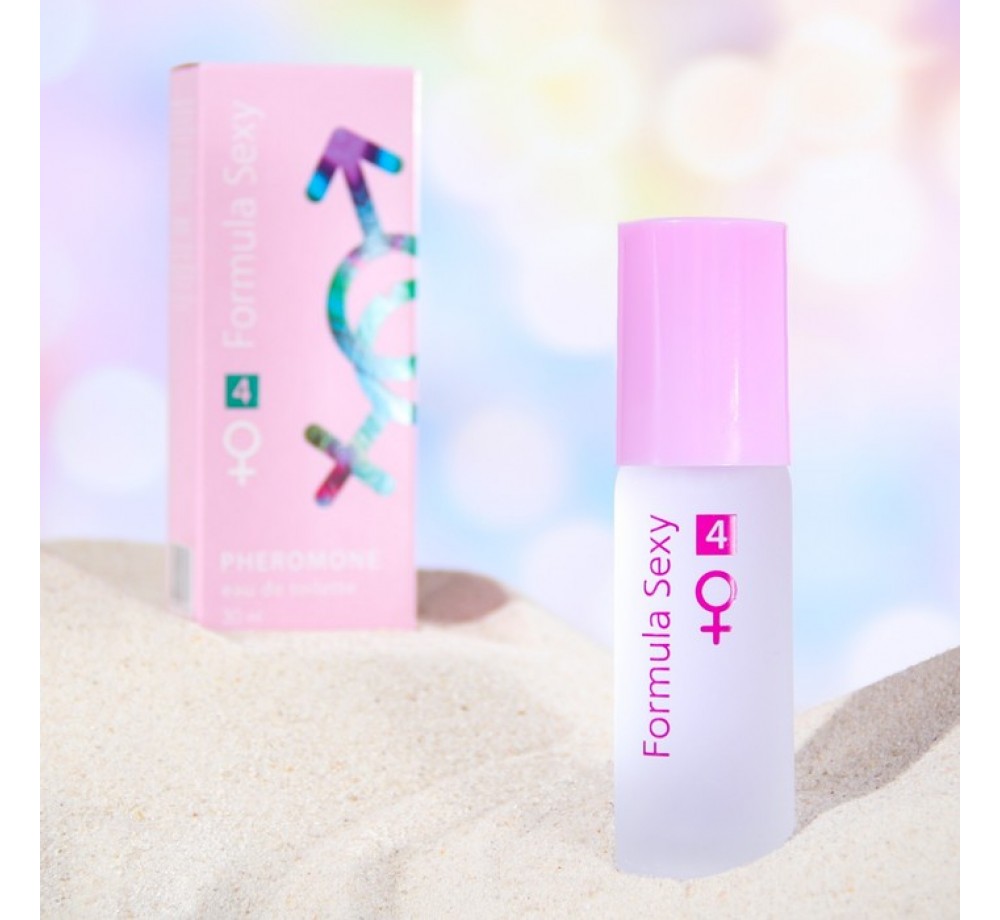 Туалетная вода с феромонами женская Formula Sexy № 4, 30 мл Туалетная вода с феромонами женская Formula Sexy № 4, 30 мл