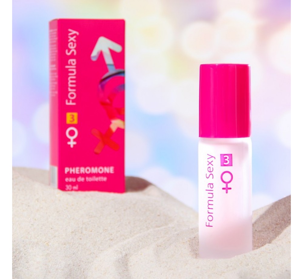 Туалетная вода с феромонами женская Formula Sexy № 3, 30 мл Туалетная вода с феромонами женская Formula Sexy № 3, 30 мл