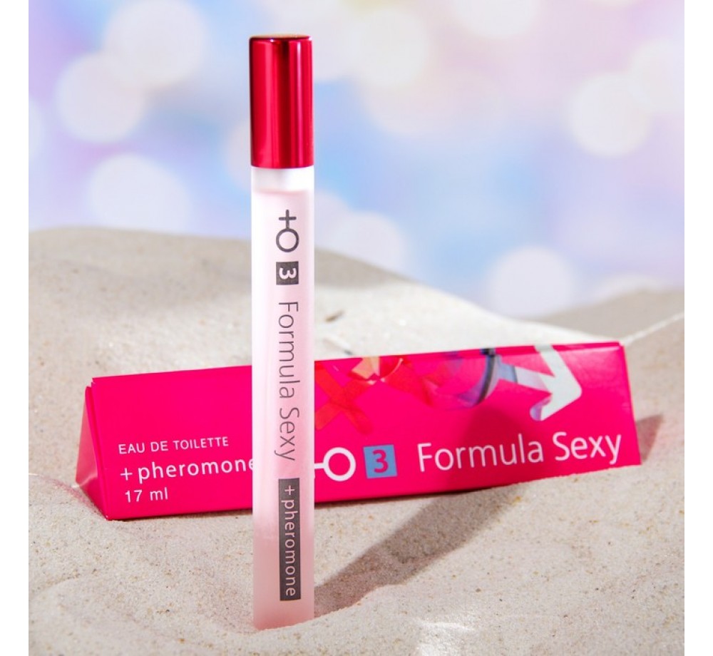 Туалетная вода женская Formula Sexy №3 с феромонами, 17 мл