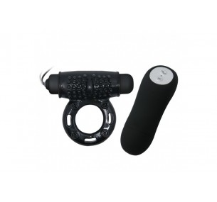 Вибрирующее кольцо для пениса с беспроводным пультом управления, арт BI-014331 Вибрирующее кольцо для пениса с беспроводным пультом управления, арт BI-014331