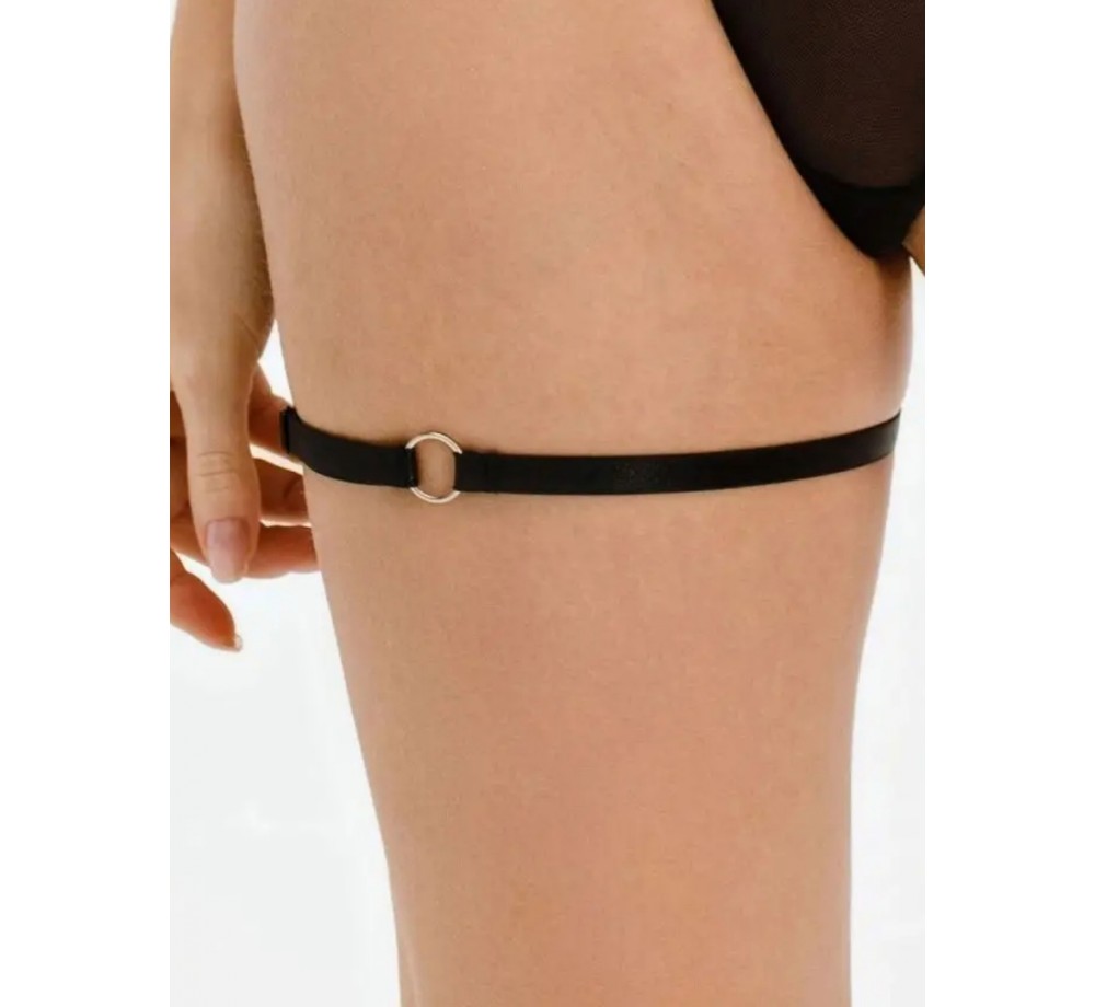 Подвязка на ногу и бедра из эластичной резинки, цвет в ассортименте