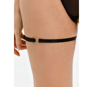 Подвязка на ногу и бедра из эластичной резинки, цвет в ассортименте 