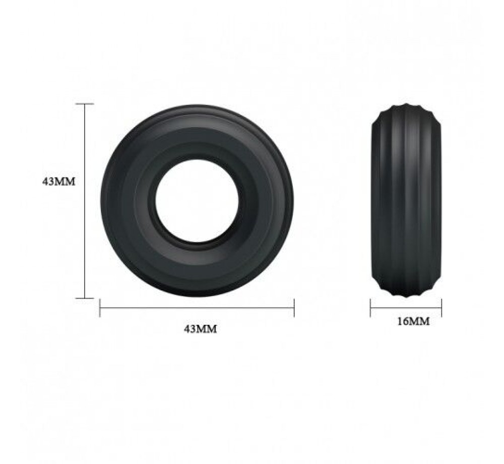 Набор из трех эрекционных колец Baile Набор из трех эрекционных колец Baile