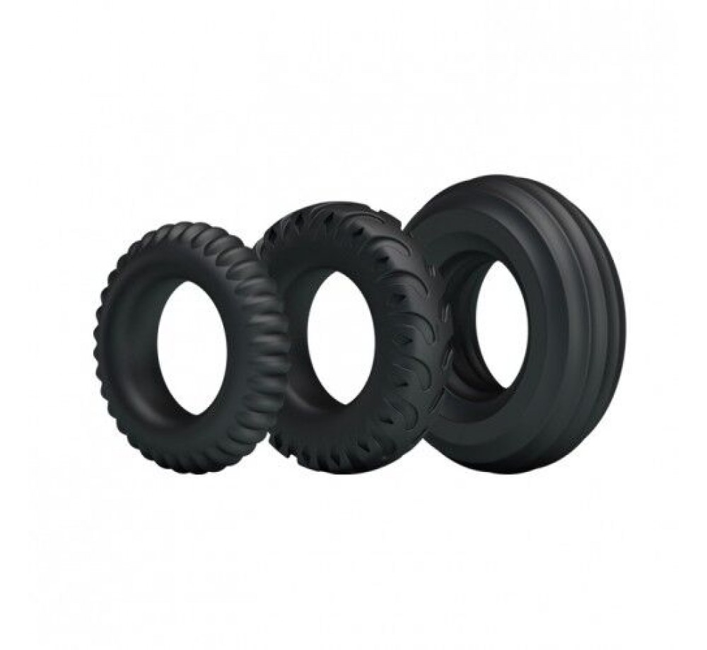 Набор из трех эрекционных колец Baile Набор из трех эрекционных колец Baile