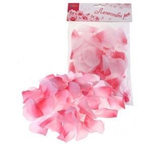 Лепестки роз розово-белые, с запахом, 63-8 