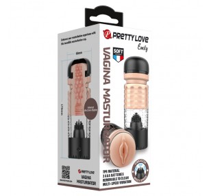 Мастурбатор с вибрацией Emily multi-speed BM-00900T65 Мастурбатор с вибрацией Emily multi-speed BM-00900T65