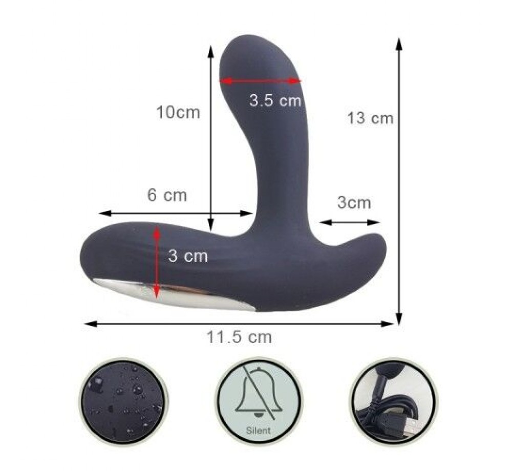 Перезаряжаемый стимулятор простаты Baile с вибрацией Pretty Love Backie,цвет фиолетовый Перезаряжаемый стимулятор простаты Baile с вибрацией Pretty Love Backie,цвет фиолетовый