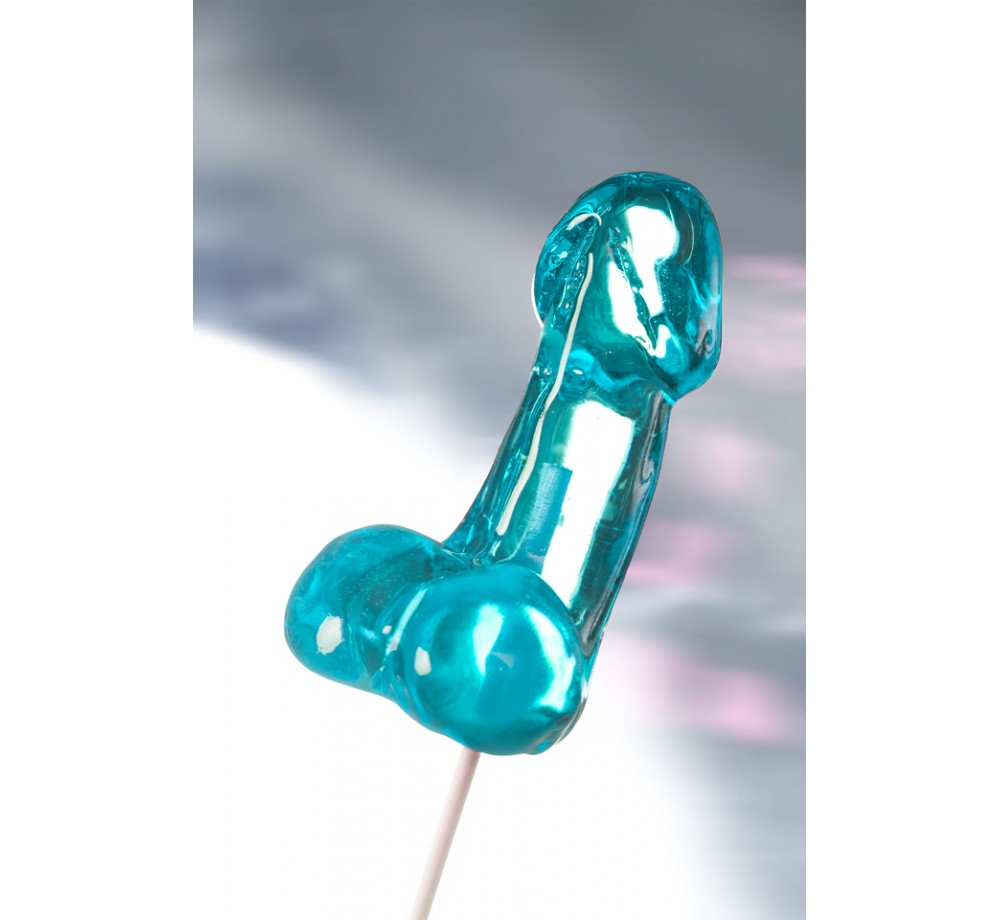 Леденец Sosuчki, «Пенис Blue Curacao», мини, голубой, 21 гр., 1 шт. Леденец Sosuчki, «Пенис Blue Curacao», мини, голубой, 21 гр., 1 шт.