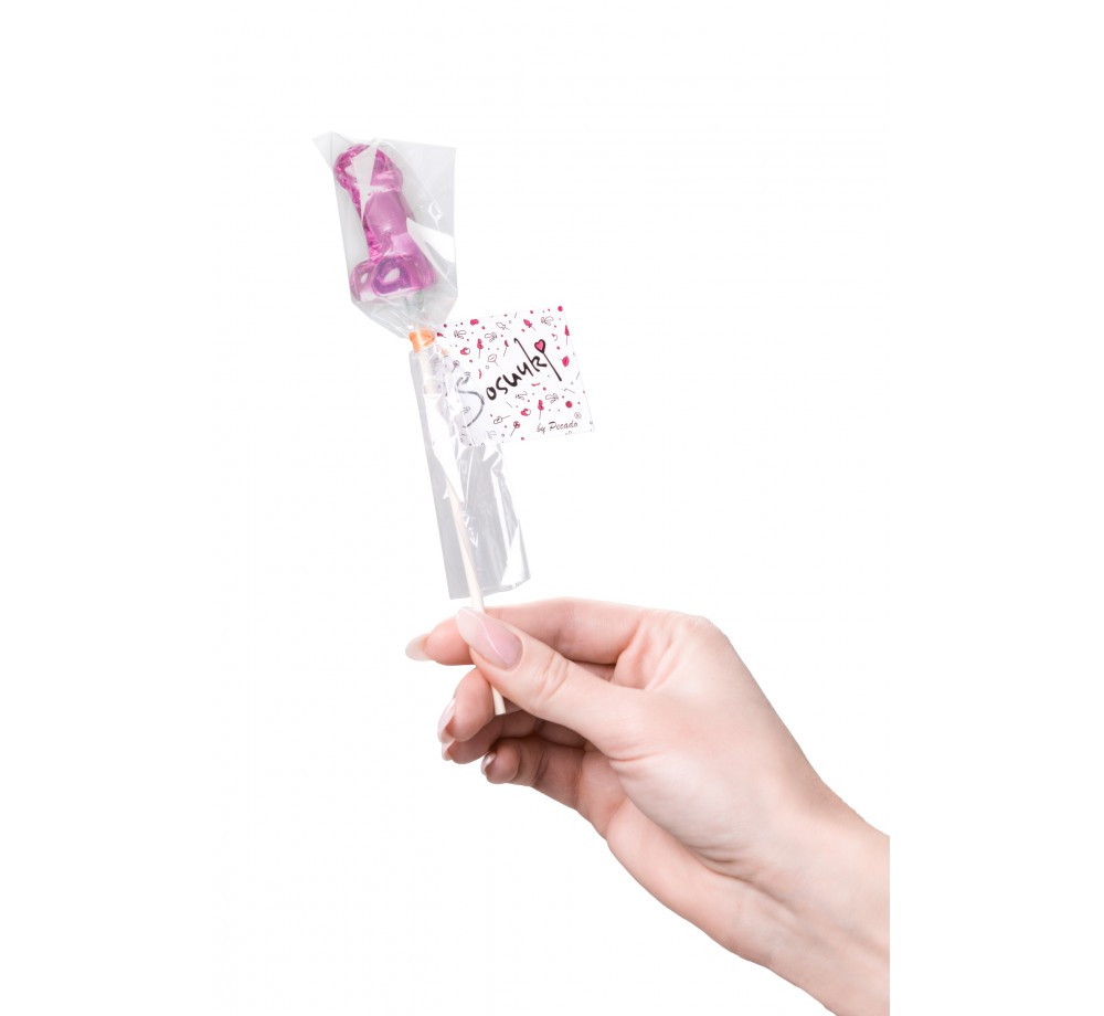 Леденец Sosuчki, «Пенис Irish Cream», мини, розовый, 21 гр., 1 шт. Леденец Sosuчki, «Пенис Irish Cream», мини, розовый, 21 гр., 1 шт.