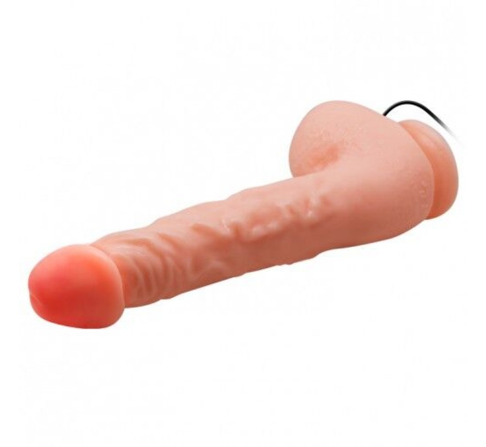 Вибратор реалистичный Baile с большой мошонкой Вибратор реалистичный Baile с большой мошонкой