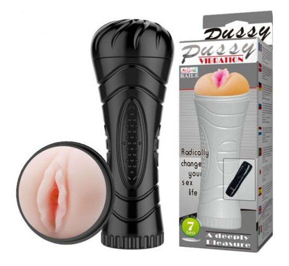 Мастурбатор-вагина в колбе Baile с 7 режимами вибрации Pink Butt Мастурбатор-вагина в колбе Baile с 7 режимами вибрации Pink Butt