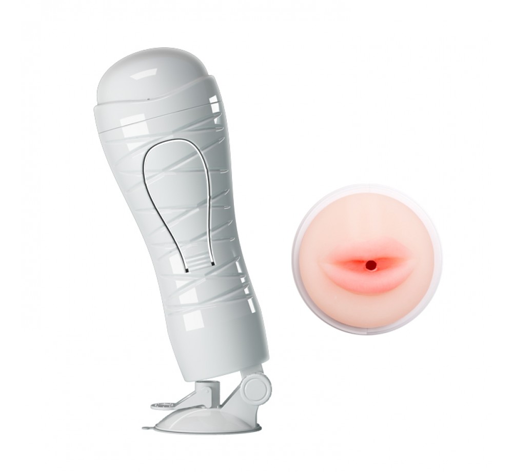 Мастурбатор Baile ротик с вибрацией и присоской CRAZY BULL Мастурбатор Baile ротик с вибрацией и присоской CRAZY BULL