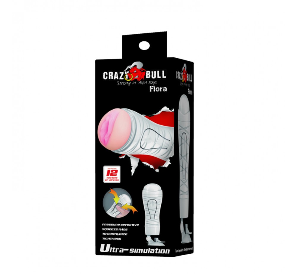 Мастурбатор Baile ротик с вибрацией и присоской CRAZY BULL Мастурбатор Baile ротик с вибрацией и присоской CRAZY BULL