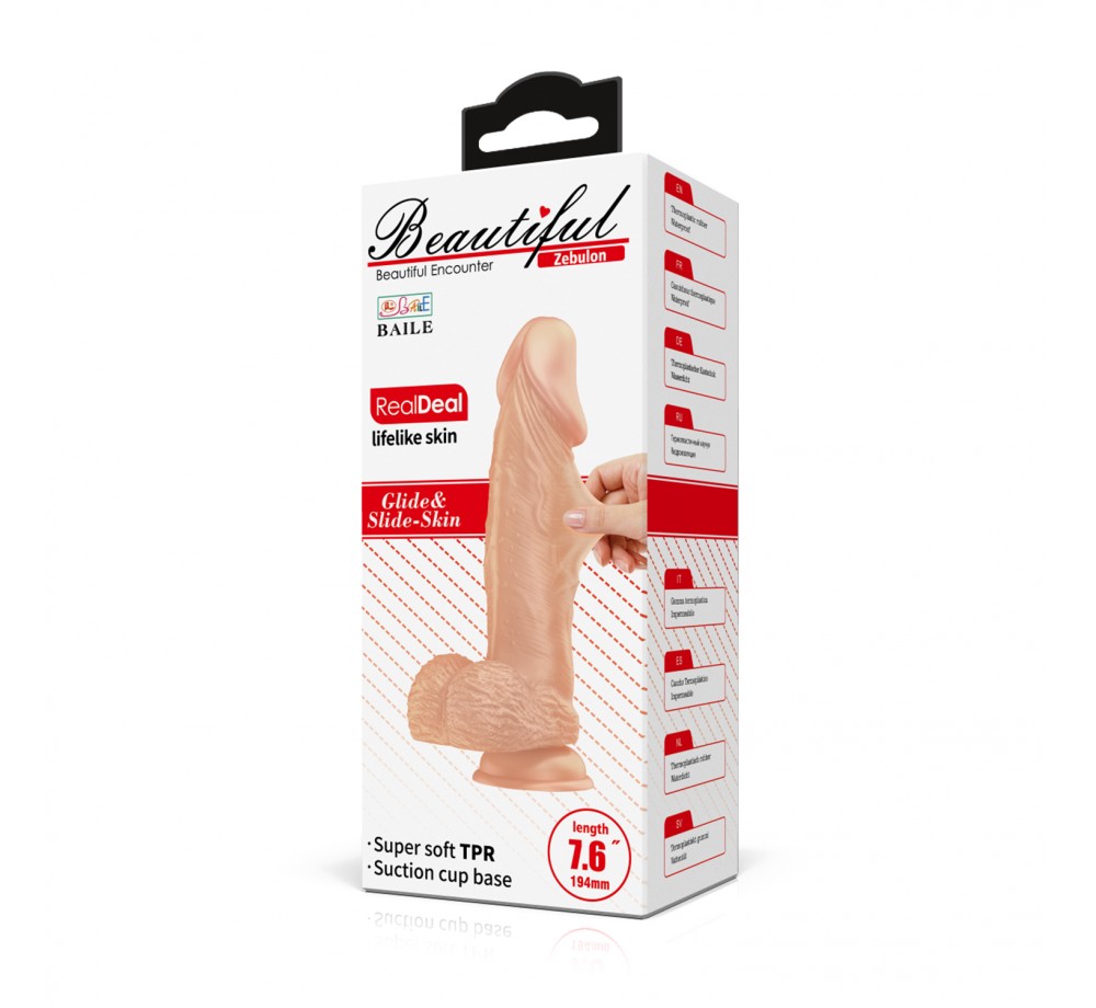 Фаллоимитатор Baile Zebulon Фаллоимитатор Baile Zebulon