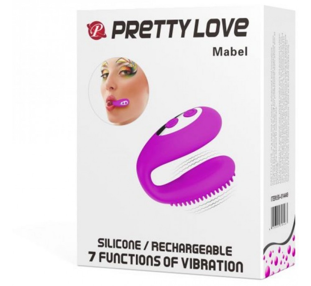 ВИБРОСТИМУЛЯТОР ДЛЯ ОРАЛЬНОГО СЕКСА PRETTY LOVE MABEL ВИБРОСТИМУЛЯТОР ДЛЯ ОРАЛЬНОГО СЕКСА PRETTY LOVE MABEL