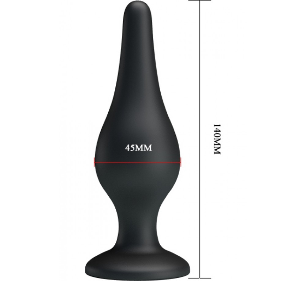 Втулка анальная на присоске «Sensitive Prostate Plug» из коллекции Pretty Love, цвет черный, Baile bi-014459 Втулка анальная на присоске «Sensitive Prostate Plug» из коллекции Pretty Love, цвет черный, Baile bi-014459