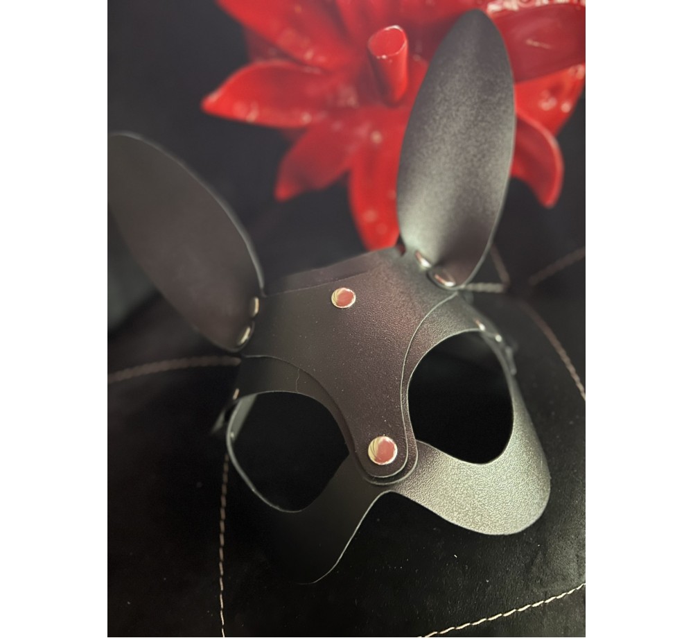 МАСКА КОЖА С 4 СЪЕМНЫМИ УШКАМИ, ИТАЛЬЯНСКАЯ ВЫДЕЛКА, АРТ. 3090-60