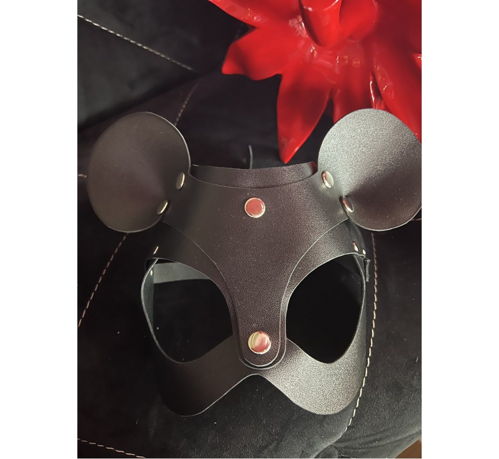 МАСКА КОЖА С 4 СЪЕМНЫМИ УШКАМИ, ИТАЛЬЯНСКАЯ ВЫДЕЛКА, АРТ. 3090-60 МАСКА КОЖА С 4 СЪЕМНЫМИ УШКАМИ, ИТАЛЬЯНСКАЯ ВЫДЕЛКА, АРТ. 3090-60